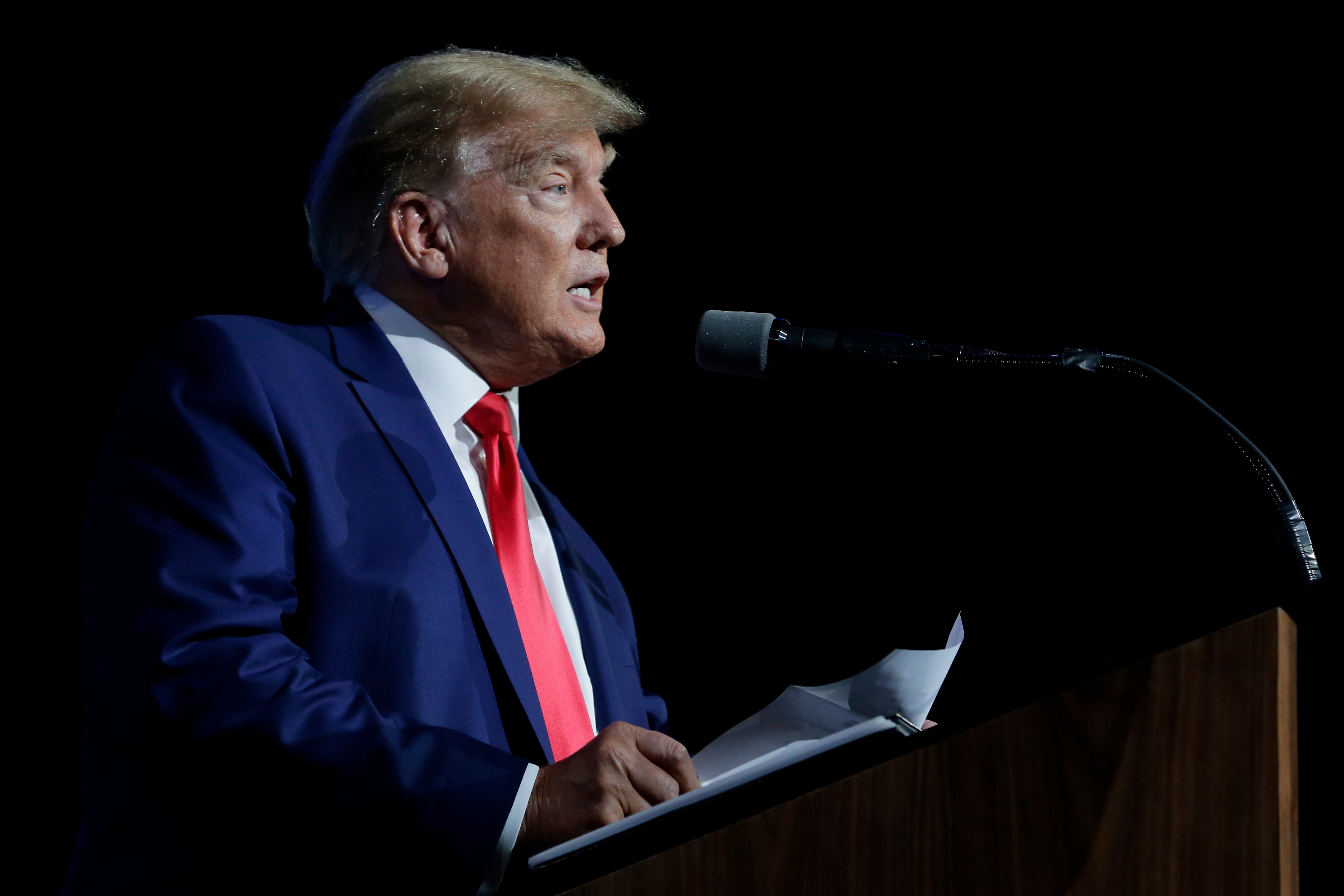 Former United States president Donald Trump. (AP) Former United States president Donald Trump. (AP)