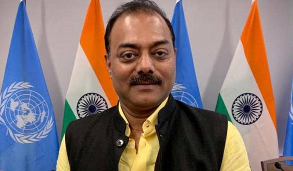 Expelled BJP leader Naveen Kumar Jindal. Expelled BJP leader Naveen Kumar Jindal.