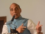 Defence minister Rajnath Singh. (HT File) Defence minister Rajnath Singh. (HT File)