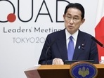 Japan's PM Fumio Kishida during the recent Quad summit hosted by his country. (Bloomberg) Japan's PM Fumio Kishida during the recent Quad summit hosted by his country. (Bloomberg)