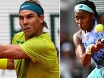 Rafael Nadal and Coco Gauff