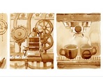 The Goodle doodle is illustrated by Doodler Olivia When.