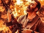 Kamal Haasan in a still from Vikram. Kamal Haasan in a still from Vikram.