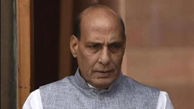 Under India’s defence procurement rules, AoN by the council, headed by defence minister Rajnath Singh, is the first step towards buying military hardware. (HT PHOTO.)