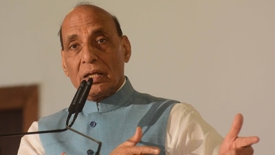 Defence minister Rajnath Singh. (HT File)