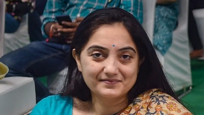BJP Spokesperson Nupur Sharma was on Sunday suspended from the party's primary membership over her alleged remarks on Prophet Mohammed. (PTI) BJP Spokesperson Nupur Sharma was on Sunday suspended from the party's primary membership over her alleged remarks on Prophet Mohammed. (PTI)