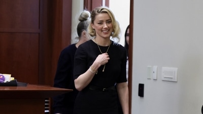 Amber Heard receives a marriage proposal. (REUTERS)