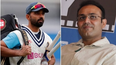 Ajinkya Rahane and Virender Sehwag
