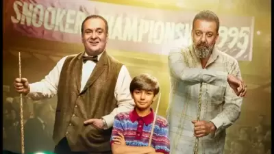 Toolsidas Junior stars Rajiv Kapoor, Sanjay Dutt, and Varun Buddhadev.