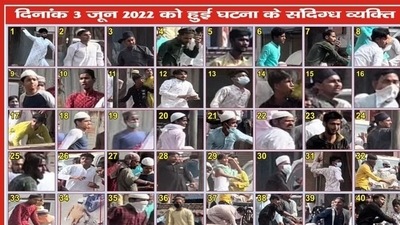 Poster of key suspects of Kanpur violence. (@ANINewsUP) Poster of key suspects of Kanpur violence. (@ANINewsUP)
