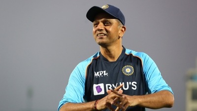 Dravid took over as India's head coach late last year.&nbsp; (TWITTER/BCCI)