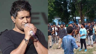 KK's fans at an event in Kolkata. KK's fans at an event in Kolkata.