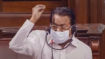 DMK MP TKS Elangovan in the Rajya Sabha. (PTI file) DMK MP TKS Elangovan in the Rajya Sabha. (PTI file)