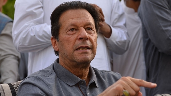 Former Pakistan PM Imran Khan.(AFP)