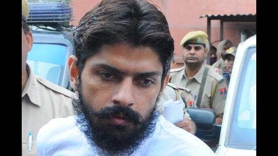 Lawrence Bishnoi questioned over Salman Khan threat letter (HT FILE) Lawrence Bishnoi questioned over Salman Khan threat letter (HT FILE)