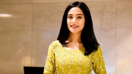 Amrita Rao spoke about her films.(Sanket Wankhade/HT PHOTO)