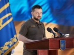 Ukrainian President Volodymyr Zelensky.