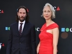Keanu Reeves and Alexandra Grant attend MOCA Gala 2022 in Los Angeles. (AFP)(AFP) Keanu Reeves and Alexandra Grant attend MOCA Gala 2022 in Los Angeles. (AFP)(AFP)