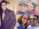 R Madhavan with wife Sarita.&nbsp;