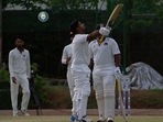 Mumbai's Suved Parkar scored a double-hundred on first-class debut.(BCCI) Mumbai's Suved Parkar scored a double-hundred on first-class debut.(BCCI)