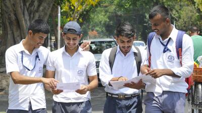 Chandigarh students find CBSE’s mathematics exam straightforward (HT File)