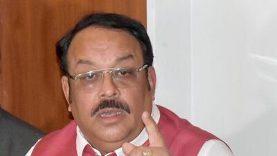 Former state president of the BJP Shwait Malik said many disgruntled leaders from other political parties, including the Aam Aadmi Party (AAP), are in talks with the party and may join the BJP in the coming days. (HT File Photo)