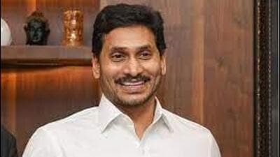 Andhra Pradesh CM YS Jagan Mohan Reddy will formally announce the news of hiring I-PAC at a meeting of party functionaries at the state party office to be held at Tadepalli in Guntur district on Wednesday. (HT PHOTO.) Andhra Pradesh CM YS Jagan Mohan Reddy will formally announce the news of hiring I-PAC at a meeting of party functionaries at the state party office to be held at Tadepalli in Guntur district on Wednesday. (HT PHOTO.)
