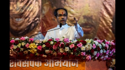 The rally also comes at a time when the issue of renaming Aurangabad has become a political talking point (Pratik Chorge/HT PHOTO)