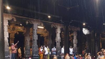 In May, the HR&CE department had served a notice to the general “dikshithars” (hereditary priests) of Nataraja temple to keep records on the temple’s accounts and assets ready for an inquiry committee’s visit on June 7 and 8. (PTI File)