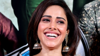 Nushrratt Bharuccha during the song launch of Janhit Mein Jaari in Mumbai. (Amit Sharma) Nushrratt Bharuccha during the song launch of Janhit Mein Jaari in Mumbai. (Amit Sharma)