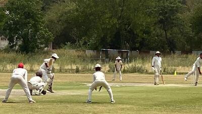 While Sanyam Gill of Ludhiana picked up six wickets, Vivek Gaur and Karanjot Singh Mangat took two wickets each against Ropar at the Punjab Inter-District Cricket Tournament. (HT PHOTO)