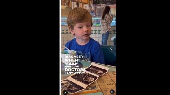 The boy's reaction on hearing that he is going to be a big brother again is hilarious. (brodiemackenzie/Instagram) The boy's reaction on hearing that he is going to be a big brother again is hilarious. (brodiemackenzie/Instagram)