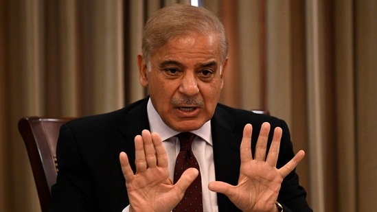 Pakistan's prime minister-elect Shehbaz Sharif(AFP) Pakistan's prime minister-elect Shehbaz Sharif(AFP)