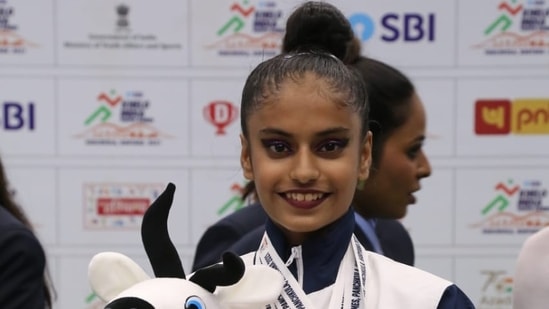 Maharashtra’s teen gymnast Sanyukta Kale