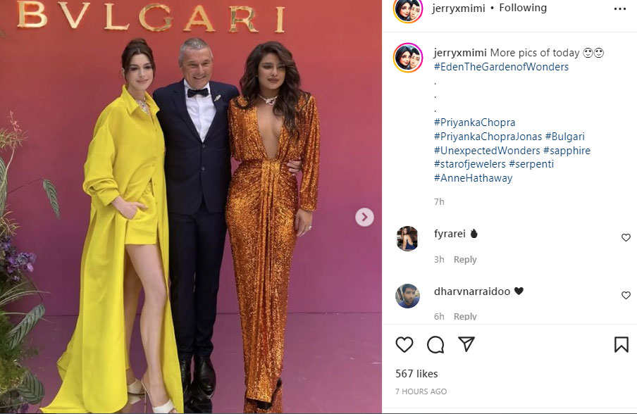 Did Anne Hathaway Ignore Priyanka Chopra At Venice Event? Watch Viral Video