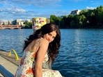 Janhvi Kapoor is taking a break from filming Bawaal with Varun Dhawan. She shared photos of her sight-seeing in Berlin on Wednesday.