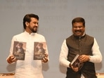 Union ministers Anurag Thakur and Dharmendra Pradhan. Union ministers Anurag Thakur and Dharmendra Pradhan.