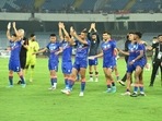Indian football team celebrate their win against Cambodia at AFC Asian Cup qualifier. (AIFF) Indian football team celebrate their win against Cambodia at AFC Asian Cup qualifier. (AIFF)