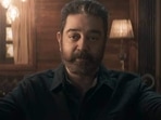 Kamal Haasan in a still from Vikram. Kamal Haasan in a still from Vikram.