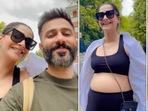 Sonam Kapoor with husband Anand Ahuja in London. Sonam Kapoor with husband Anand Ahuja in London.