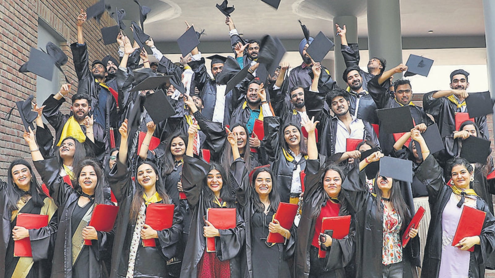 Chandigarh University awards 877 degrees at convocation Hindustan Times
