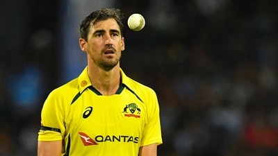 Starc was allowed to tape his fingers in the first match. (AP) Starc was allowed to tape his fingers in the first match. (AP)