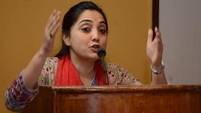 Prophet remark controversy: Nupur Sharma was suspended by the BJP on Sunday. (Facebook ) Prophet remark controversy: Nupur Sharma was suspended by the BJP on Sunday. (Facebook )