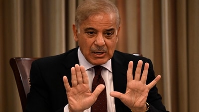Pakistan's prime minister-elect Shehbaz Sharif (AFP) Pakistan's prime minister-elect Shehbaz Sharif (AFP)