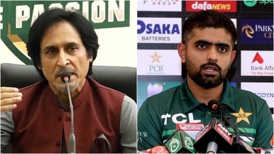 Ramiz Raja; Babar Azam (AP) Ramiz Raja; Babar Azam (AP)