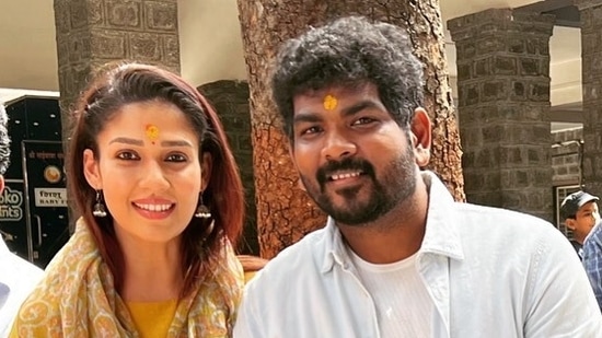 Vignesh Shivn visited Shirdi with Nayanthara in May, 2022.