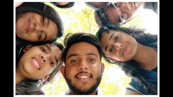 Hindu College student Abhay Banyal has been capturing moment with his batchmates, for his Insta account.