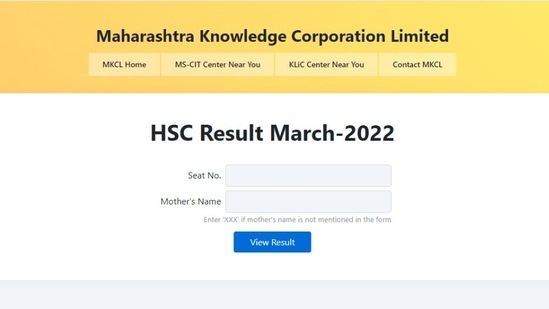 Maharashtra HSC Result 2022 Live: Result declared, direct link