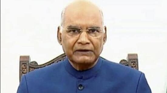 President Ram Nath Kovind, who is arriving in Himachal on Friday to attend the convocation of the Central University of Himachal Pradesh (CUHP) is scheduled for a short visit to Lahaul-Spiti, Manali and Atal Tunnel on Saturday. (HT File Photo)