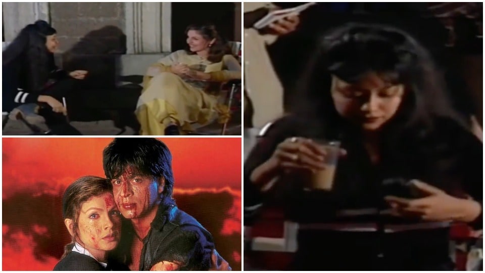 Gauri Khan with Pooja Bhatt on the Chaahat set. The 1996 film also starred Shah Rukh Khan. Gauri Khan with Pooja Bhatt on the Chaahat set. The 1996 film also starred Shah Rukh Khan.